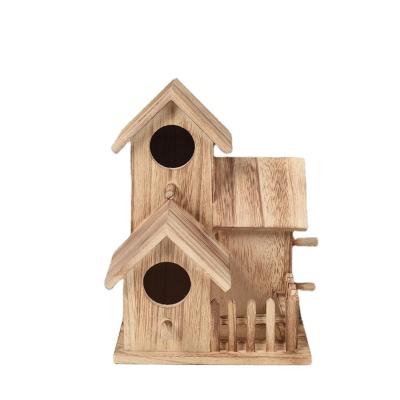 China Small Viable Animal Activity Toy Hamster Houses Hideouts Wooden Rat Playground Platform with Ladders Bridge for Chinchilla Guinea Pigs for sale