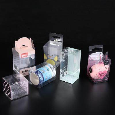 China Recyclable Waterproof Folding Transparent Custom Box Gift Box Plastic Container Design Plastic Container PVC Packaging Box for sale