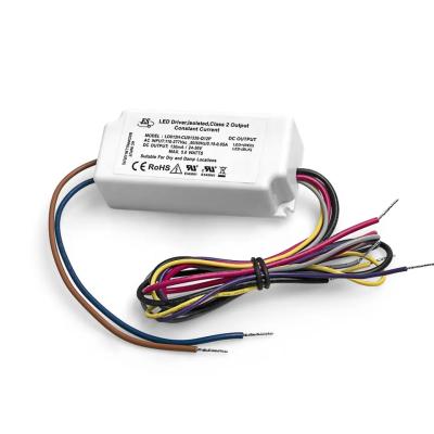 China ES UL 12W 110-277V AC Constant Current 250mA 350mA 290mA 500mA 1A 15-24V 30-42V 42-48V DC 0-10v Dimming Led Driver LD012H-VU03536-Q12P for sale