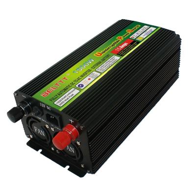 China LCD Display Solar Power Inverter 1500W Power Inverter Adapter With Charger UPS AC Output Power Bank For Home 328*150*78mm for sale