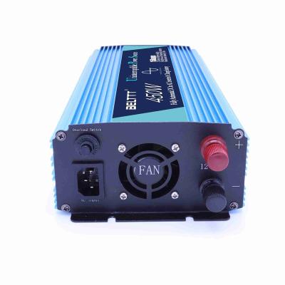 China Free Shipping 450Watt Car Power Inverter Inverter 12v 220Vwith European Plug Pure Sine Wave 361*150*76mm for sale