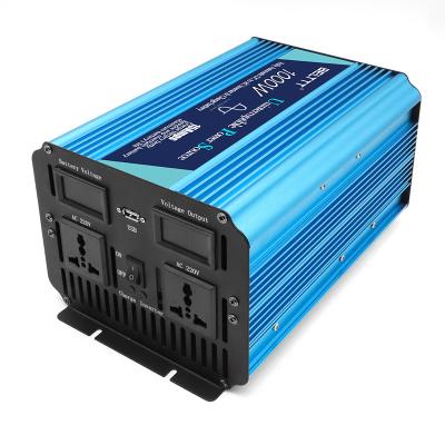 China Hot Sale 1000W Power Inverter DC 12V To AC 220V 1KW 1000watts True Pure Sine Wave Full Power Inverter 309**180*142mm for sale