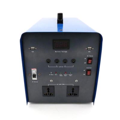 China Factory Price Home System 12v 10a Controller 40AH Solar Power Battery Off Grid Power Generation System For Camping Home Use Widely for sale