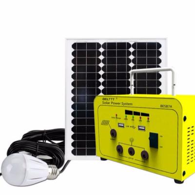 China Solar System Home Portable Home Lighting System Solar Powered Kit for sale