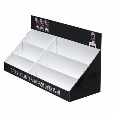 China Good Quality Recycled Cardboard Materials Promotional Makeup Counter Display Retail Cosmetic Display Box Counter Counter DB-008 for sale