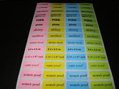 China Custom Barcode Scratch & Sniff Sticker -- CAD 16204 for sale