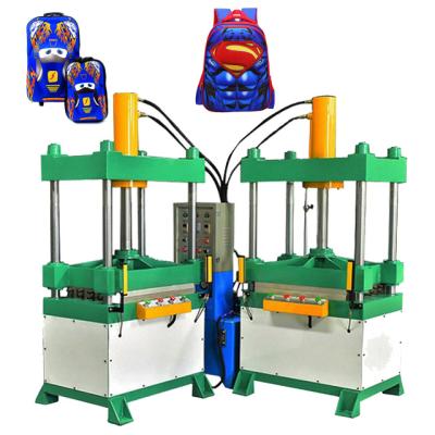 China Other One drag two upper cylinder cold press forming machine  EVA felt sponge cold and hot pressing hydraulic press for sale