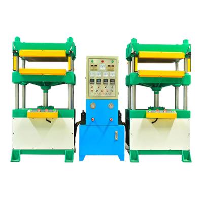 China Manufacturing Plant One drag two hot press hydraulic forming machine Sponge hot press manufacturer for sale