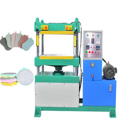 China Manufacturing Plant Sponge dishwasher hydraulic forming machine  Sponge hot press molding machine for sale