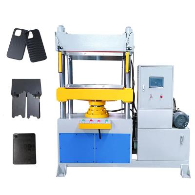 China Manufacturing Plant Hydraulic Forming Machine for Carbon Fiber Phone Case  Four column carbon fiber hot press for sale