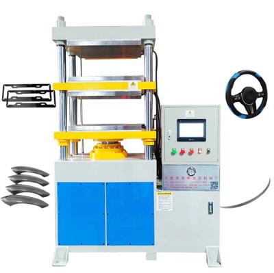 China Manufacturing Plant Carbon fiber double-layer servo hot press  Small four column servo hydraulic press for sale