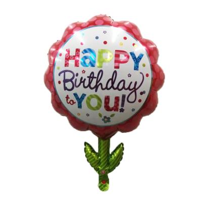 China High Quality Gift Toy New Product Hot Sale Happy Birthday Flower Shape Party Balloon /Surprise Gift BALLOON Foil Balloon for sale