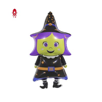 China Party Decoration Festival Decoration Festival Halloween Witch Banner Owl Pumpkin Ghost Helio Globos for sale