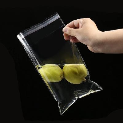 China Wholesale Moisture Proof Self Adhesive Poly Packaging Products Transparent Opp Transparent Packaging Clear Bag For Accessories for sale