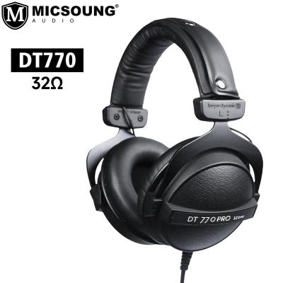 China Over Ear DT 770 PRO DT770 32Ohm 80 Ohm 250 Ohm Over Ear Wired Studio Headphones For Professional Recording Monitoring For Beyerdynamic for sale