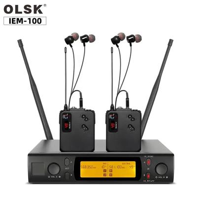 China Other Professional Radio In Ear IEM In-Ear Monitor System 120 Meters Range With Bodypack Earphone For Band Members Musicians for sale