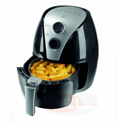 China Household Hot Sale 2.5L No Oil Deep Fryer For Healthy Food Mini Air Oil Free Fryer for sale