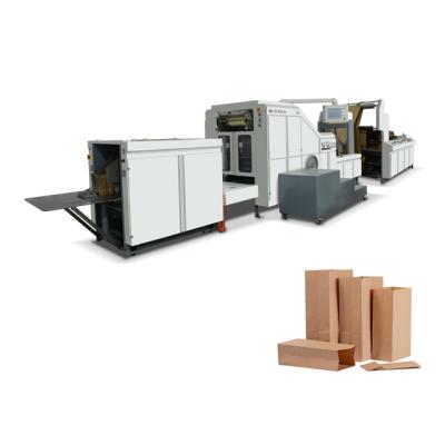 China Automatic Factory Kraft Paper Bag Making Machine Manufacturer For Making Kraft Paper Bag for sale