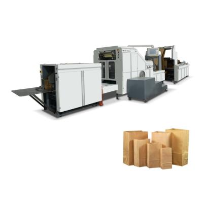 China Factory Full Automatic Square Bottom Paper Bag Making Machine for sale