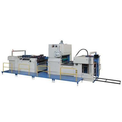 China RFRN-1080 Automatic Products Film Laminating Machine With Hot Knife for sale