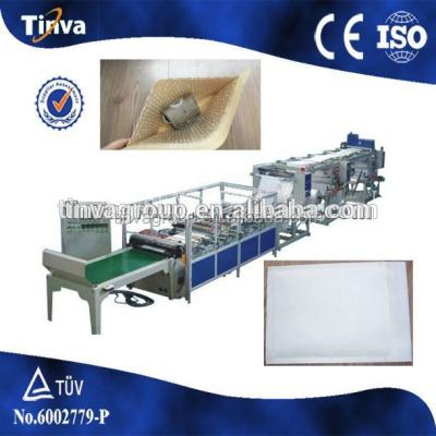 China DISQ-700B quality paper bubble wrap side seal bag three stable plastic packaging making machine for sale for sale