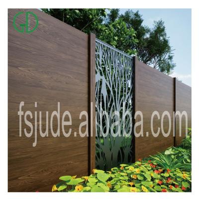 China Newly Easily Assembled Cheap Outdoor Fence, Zaun Aluminum Garden Fence Aluminum Sliding Gates GD Barrier Panels Design En Trellis and Gates for sale