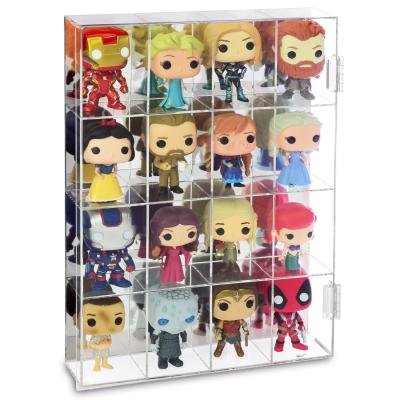 China Wholesale Custom Cube Compartment Clear Acrylic Display Box 210818-02 for sale