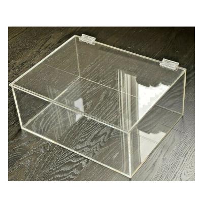 China Modern wholesale custom acrylic box with lid for sale