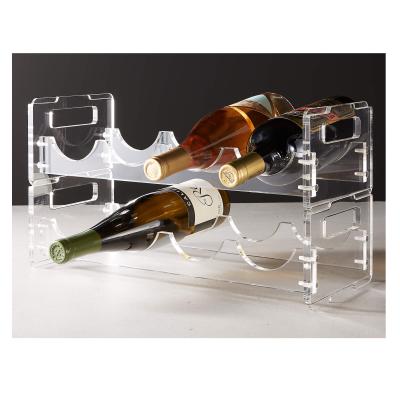 China Acrylic perspex glass holder champagne holder 210807-02 for sale