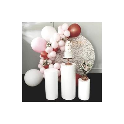 China Acrylic Wedding Provides Acrylic Round Backdrop For Wedding Stage Decoration for sale