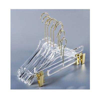 China Modern Custom Acrylic Wedding Cloth Hangers for sale