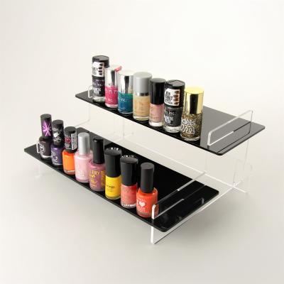 China Wholesale Custom Makeup Organizer Cosmetic Display Stages Acrylic Riser 210605-02 for sale