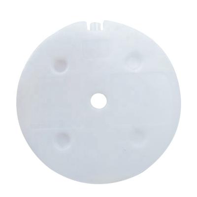 China High Quality Customized Plastic Insulated 160G Food Grade Round HDPE Freeze Ice Brick for sale