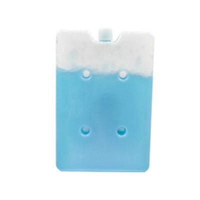 China 600g Plastic Material Freeze Blue Ice Pack Insulated Cool Freezer Blocks for sale