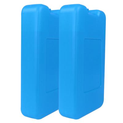 China Wholesale Reusable Insulated Portable Cooler Ice Brick Packs Freeze For Food Transport 400g for sale