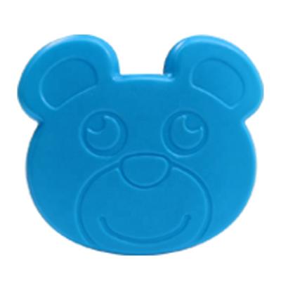 China Animal Shape Reusable Cooler Box Kids Ice Pack Lunch Bag Insulated Cooling Food Grade For Ice Brick 75G for sale