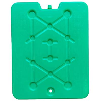 China 800g Ice Pack Lunch Cold Insulated HDPE Hard Plastic Ice Bricks for sale