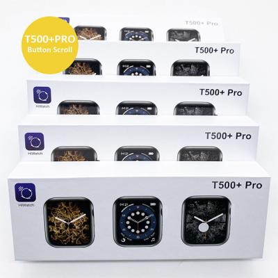 China Touch Screen T500 Plus Pro smartwatch T500+Pro wearable smartwatch hiwatch smart watch series 6 devices reloj for sale