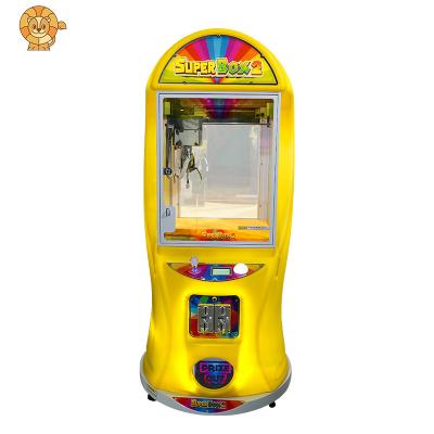 China PE+Metal Professional Factory Advanced Technology Super Box 2 Mini Claw Machine Toy  Arcade Claw Machine Indoor Play Area  Equipment for sale