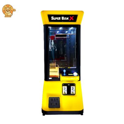 China PE Factory Most Popular High profit Super Box X Kids claw machine doll mini toy claw machine claw machine game for sale