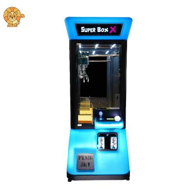 China PE Personalized Custom Low price Super Box X Crane Claw Machine Indoor super mall arcade claw machine for sale for sale