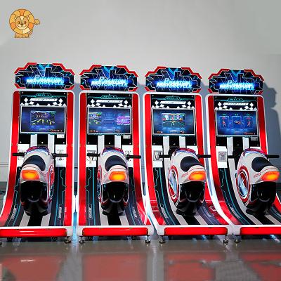 China Over 4 years old Factory Wholesale Factory Direct Indoor Rides Games Machine Phantom Motorcycle Motorcycle Ride Game Motor Racing Game Machine for sale