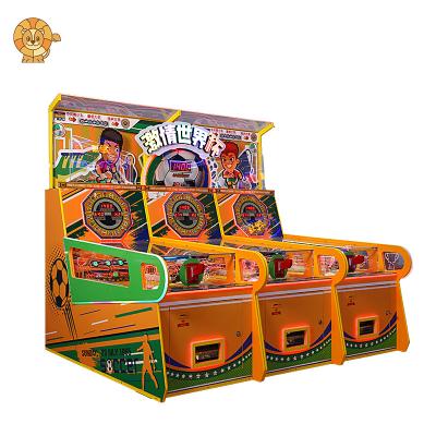 China Over 6 years old Factory Wholesale Newest Coin Operated Passion Electronic Tickets Redemption Arcade World Cup Lottery Ticket Machine For Sale for sale