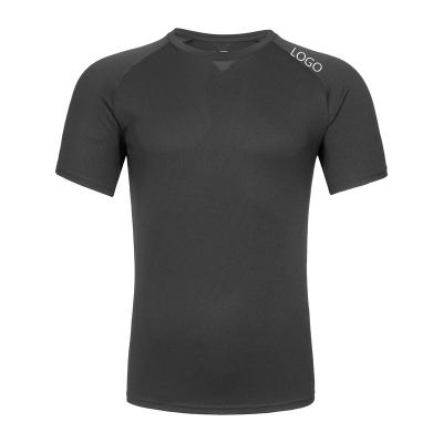 China Breathable Running Custom Gym Logo Shirt Mens Breathable Training T-Shirt for sale