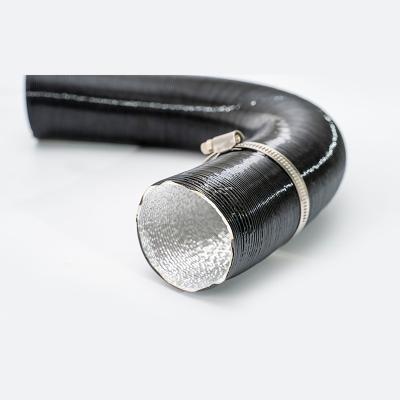 China Car Air Conditioner System Parking Heater Aluminum Foil Bellows Flexible Duct Heat Resistant Pipe for sale