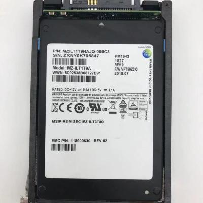 China vmax3 1.92t 118000630 MZ-ILT1T9A SSD SAS 12gb SSD 005052564 for sale