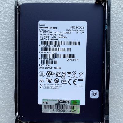 China DL380 G9 G9 SSD Server Series P05314-001 1.92TB SATA 6Gb 2.5