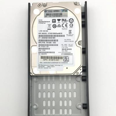 China HDD HDD 1.2T SAS K2P93A 840459-001 874239-002 791436-003 3PAR 8000 1.2TB 10K SAS HDD for sale