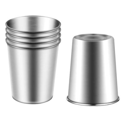 China High Quality Eco-friendly Kitchen Accessories BPA 360ml 304Stainless Beering Free Steel Drinking Cup Viable In Stock for sale