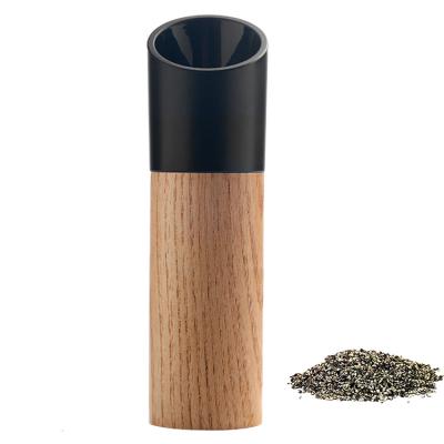 China Amazon Wholesale Best Price Kitchen Accessories Instrument Product Hot Selling Black Pepper Seasoning Wooden Bottle for sale